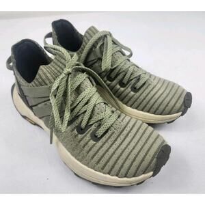 Merrell Women's 6.5 M Embark  Sneaker Vibram Sole Olive Green Lace Up Hike Shoes